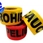 CINTA BARRICADA DE POLIETILENO CON LEYENDA