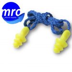 Tapón auditivo reusable con cordón SQ1005 CAJA 100 PZ