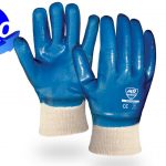 Guante Recubierto de Nitrilo Puño de Seguridad SG1020