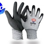 Guante Anticorte N5 con Palma de Nitrilo Arenoso SG1023