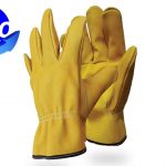 Guante Argonero de Cerdo con Elástico SG1039