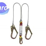 SP1033 Amortiguador impacto doble cable de acero gancho grande SP1033-G