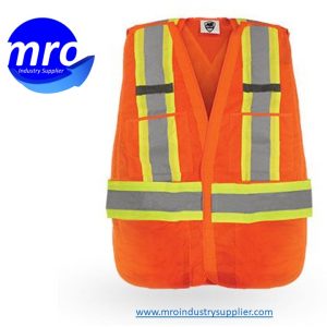 SR1034-NR CHALECO SUPER VISIBILIDAD AJUSTABLE NARANJA-MRO INDUSTRY SUPPLIER