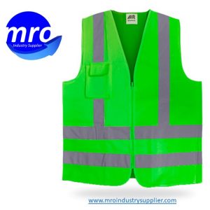 SR1051-VD-CHALECO-SUPER-LUX-ZIPPER-VERDE-MRO-INDUSTRY-SUPPLIER