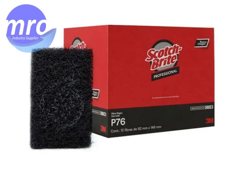 Fibra Negra P76 Scotch-brite Para Uso Rudo Caja 12 pz – MRO Industry