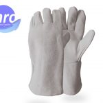 Guante Soldador Gris Hilo Algodón SG1044