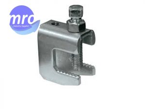 mordaza de acero, mordaza para viga, mordaza para varilla roscada, mordaza fijabarra, mordaza tipo perico o mordaza dentada.