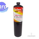 Tanque de Gas Negro Propileno 400 g Clean Burn Turner CB-1000