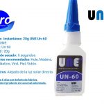 Adhesivo Instantáneo Une 20 Gr Un-60 Cianocrilato