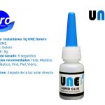 UNE ADHESIVO SUPER GLUE 5 GRAMOS
