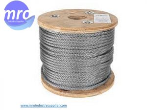 CABLE DE ACERO ROLLO DE MADERA