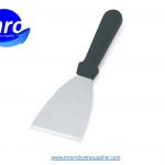 Espatula-de-Acero-Inoxidable-con-Mango-Negro-Vollrath-46931-MRO-INDUSTRY-SUPPLIER