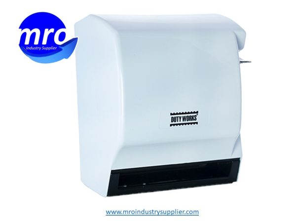 DW-393-DISP.-DE-TOALLA-EN-ROLLO-MANUAL-BLANCO-CON-GRIS-DUTY-WORKS-MRO-INDUSTRY-SUPPLIER