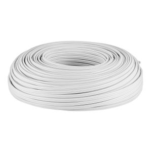 Rollo de 100 m de cordon duplex flexible SPT 14 AWG, Volteck