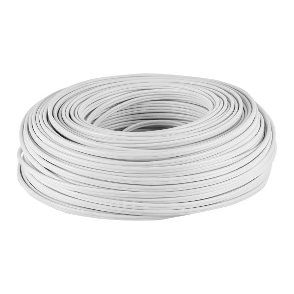 Rollo de 100 m de cordon duplex flexible SPT 16 AWG, Volteck