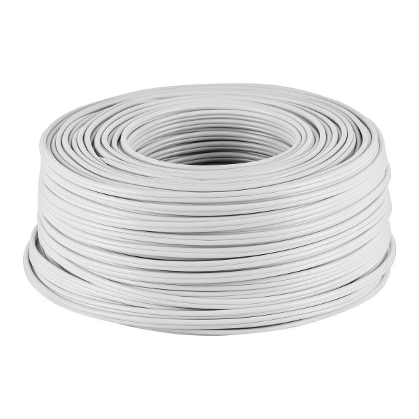 Rollo de 100 m de cordon duplex flexible SPT 18 AWG, Volteck