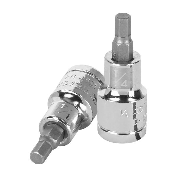 Dado punta hexagonal de 1/4", cuadro 1/2", Truper