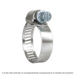 Bolsa con 10?abrazaderas?mini?sin fin?reforzadas #3, 1/4'-5/8'