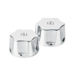 Juego de manerales hexagonales para AQF-92 de pared, fregadero,cromo,Aqua