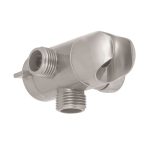 Desviador de 3 vias para brazo con soporte, satin, Riviera