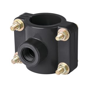 40711 ATD-1 1/2 Abrazadera para toma domiciliaria PP 1-1/2' x 1/2', Foset