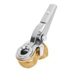 Cabeza infladora de llantas con clip, hembra, cuerda 1/4 NPT