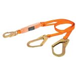 Linea de vida absorbedor impacto, doble brazo, gancho grande