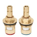 Bolsa con 2 cartuchos ceramicos para llaves de empotrar