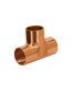 Tee de cobre sencilla de 1/2", Foset Basic