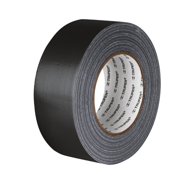 103063 CDU-50XN Cinta negra para ducto 50m x 48mm, espesor 0.19mm, Truper