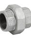 Tuerca union 1" acero galvanizado, Foset