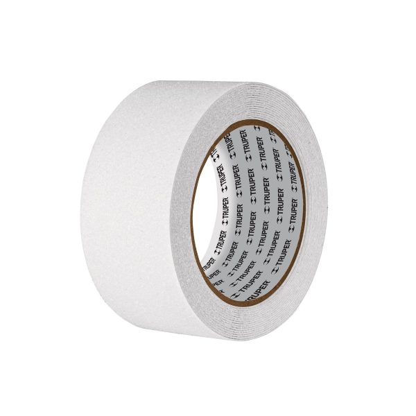 12533 CIA-25B Rollo de 5m de cinta antiderrapante blanca 50mm con abrasivo