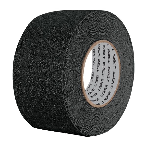 12532 CIA-25N Rollo de 5 m de cinta antiderrapante negra 50mm con abrasivo