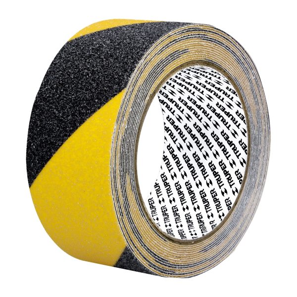 101448 CIA-25P Rollo 5 m de cinta antiderrapante ama/negra 50mm c/abrasivo
