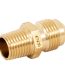 Niple terminal de laton de 3/8" X 1/4", Foset