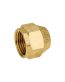 Tuerca conica reducida de laton 1/2" x 3/8", Foset