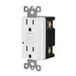 Contacto d?plex, falla a tierra GFCI (ICFT), Classic