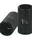 Dado largo impacto de 1-1/4", 6 puntas, cuadro 1/2", Truper