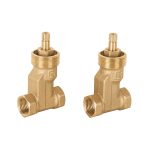 Juego llaves empotrar roscables, compresion, s/maneral,Basic