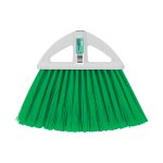 Escoba de vinilo, tipo abanico sin baston, grande