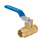 Valvula de esfera, de laton, soldable, 1/2', alta presion