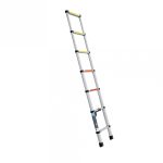 Escalera telescopica,13 pelda?os, tipo II, capacidad 102kg