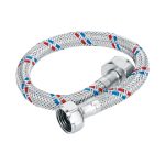 Manguera para WC, aluminio, 1/2' x 7/8', 35 cm, Basic