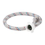 Manguera para WC, aluminio, 1/2'x7/8', 50cm, plast/metal, Basic