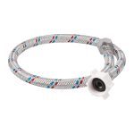 Manguera para WC, aluminio, 1/2'x7/8', 60cm, plast/metal, Basic