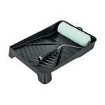 Kit de rodillo para pintar, 9' (maneral, charola y felpa)