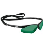Lentes seguridad verde antiempa?o con cordon ajustable, Sport