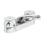 Mezcladora 4' para lavabo, nariz larga, cartucho ceramico