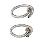 Juego de 2 mangueras para mezcladoras tipo monomando, Basic