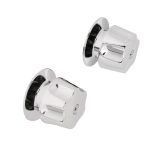 Juego de 2 manerales hex. metalicos para regadera, Basic